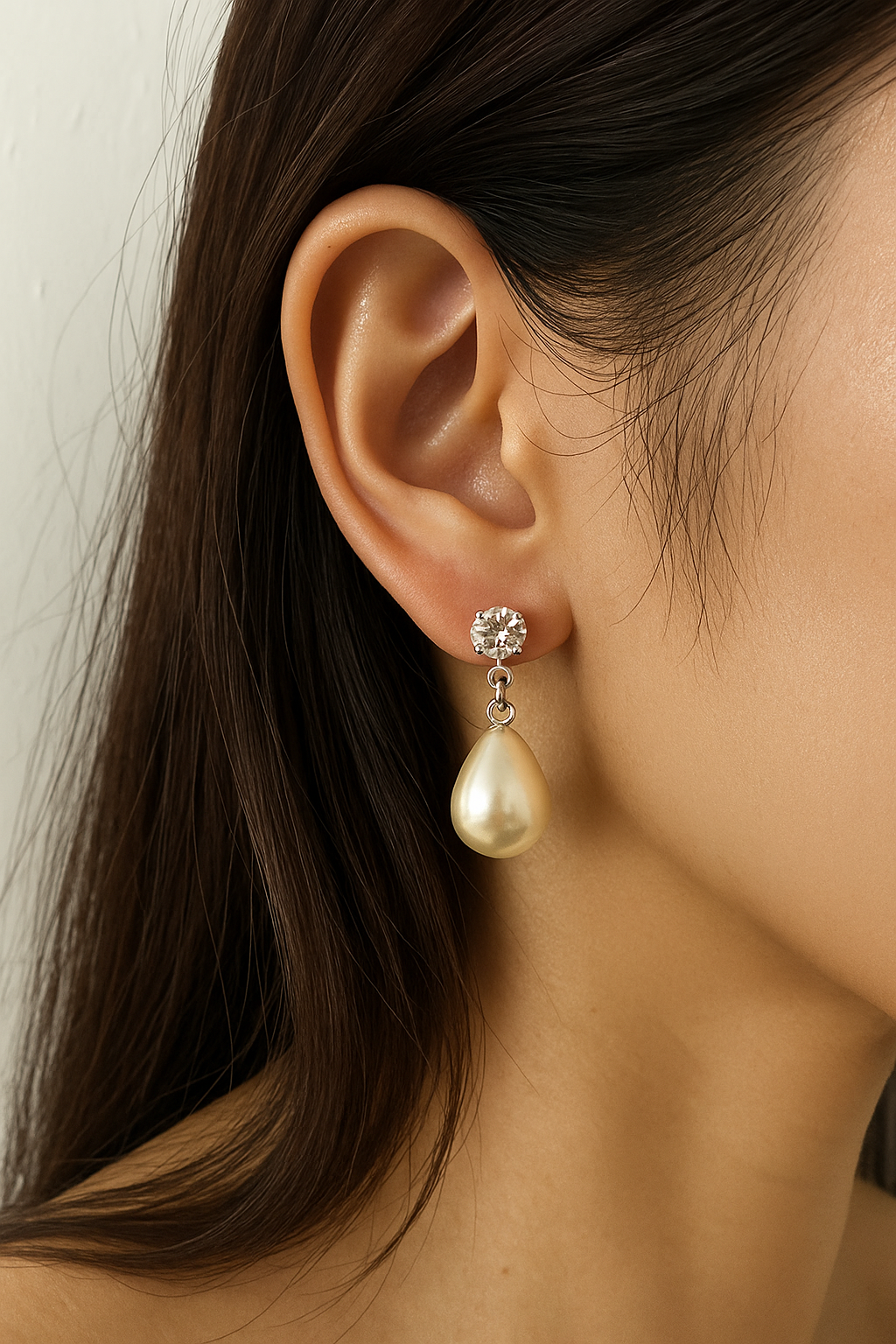 Noor Anti-Tarnish Mini Crystal Danglers