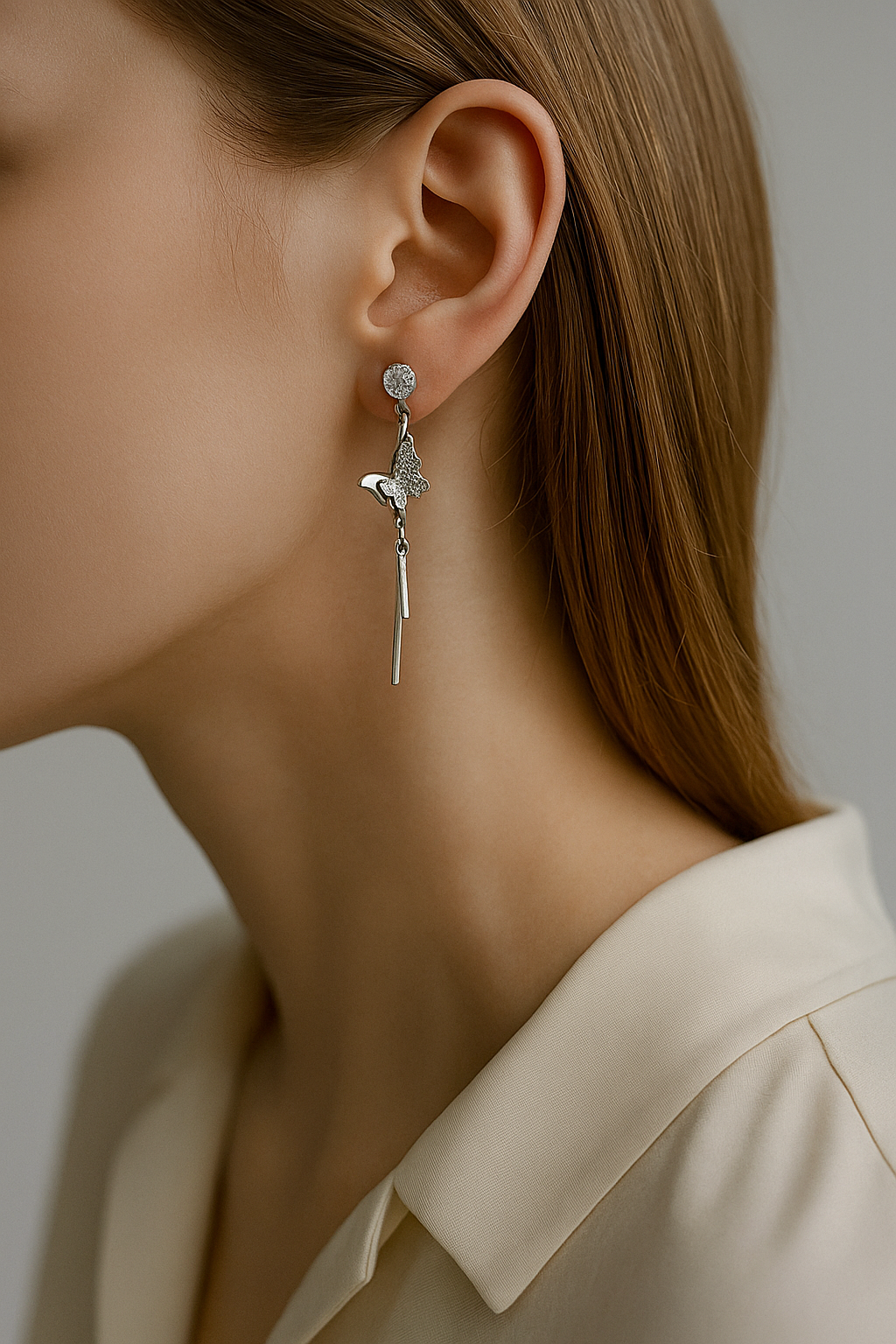 NOOR Anti-Tarnish Mini Crystal Danglers