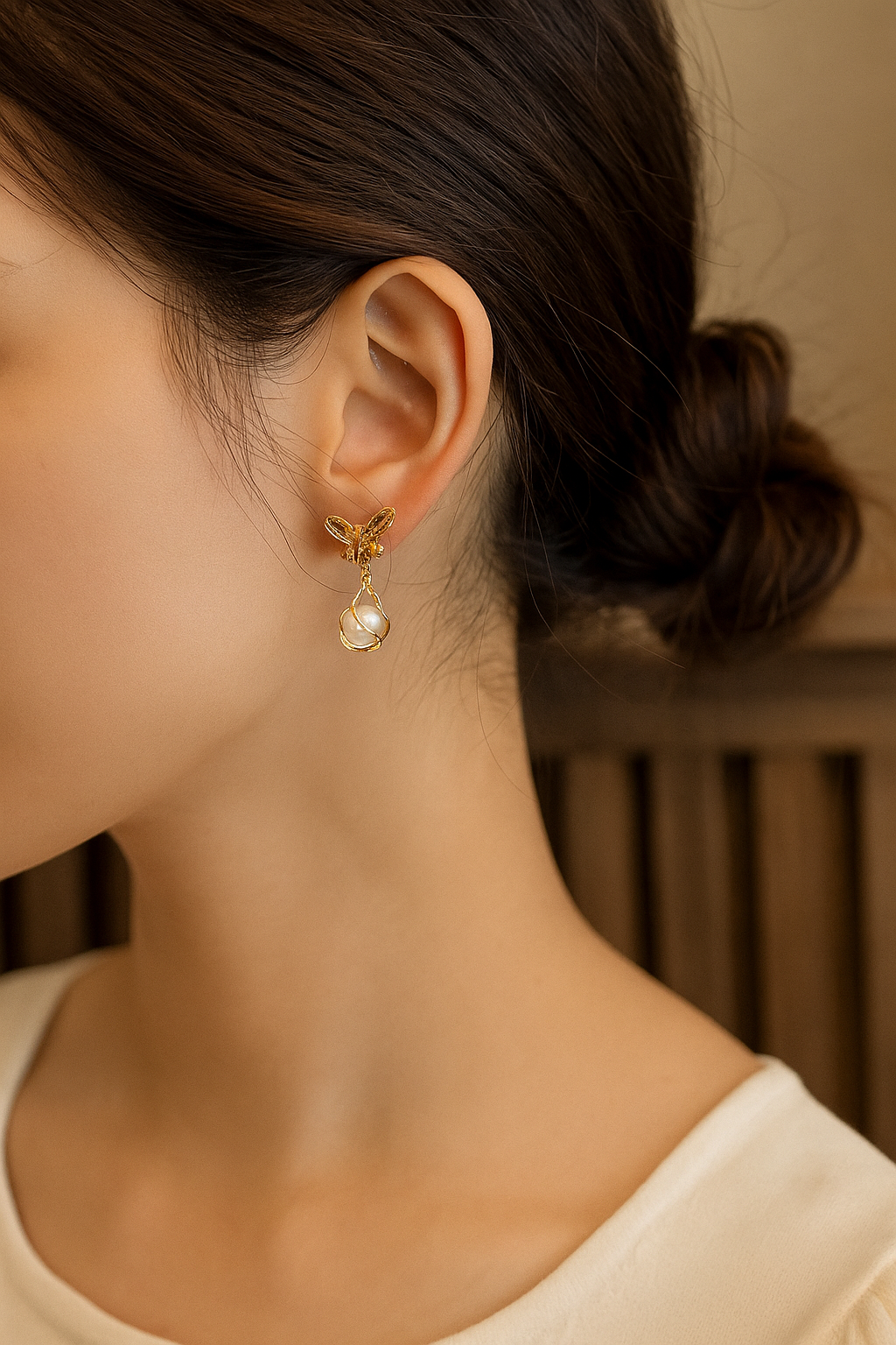 NOOR Anti-Tarnish Mini Crystal Danglers