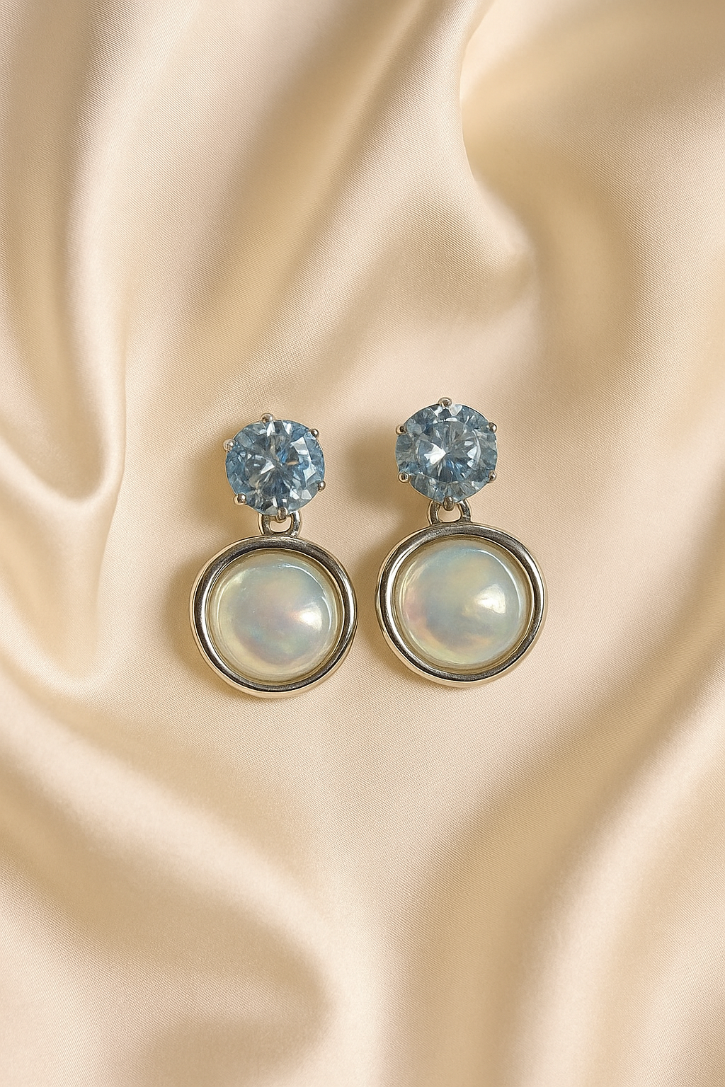 NOOR Anti-Tarnish Mini Crystal Danglers