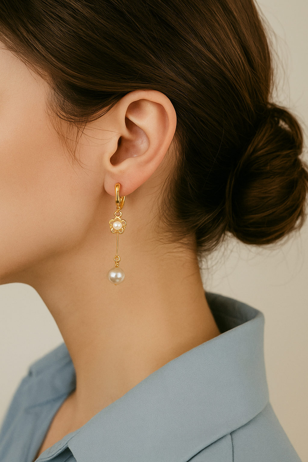 Noor Anti-Tarnish Mini Crystal Danglers