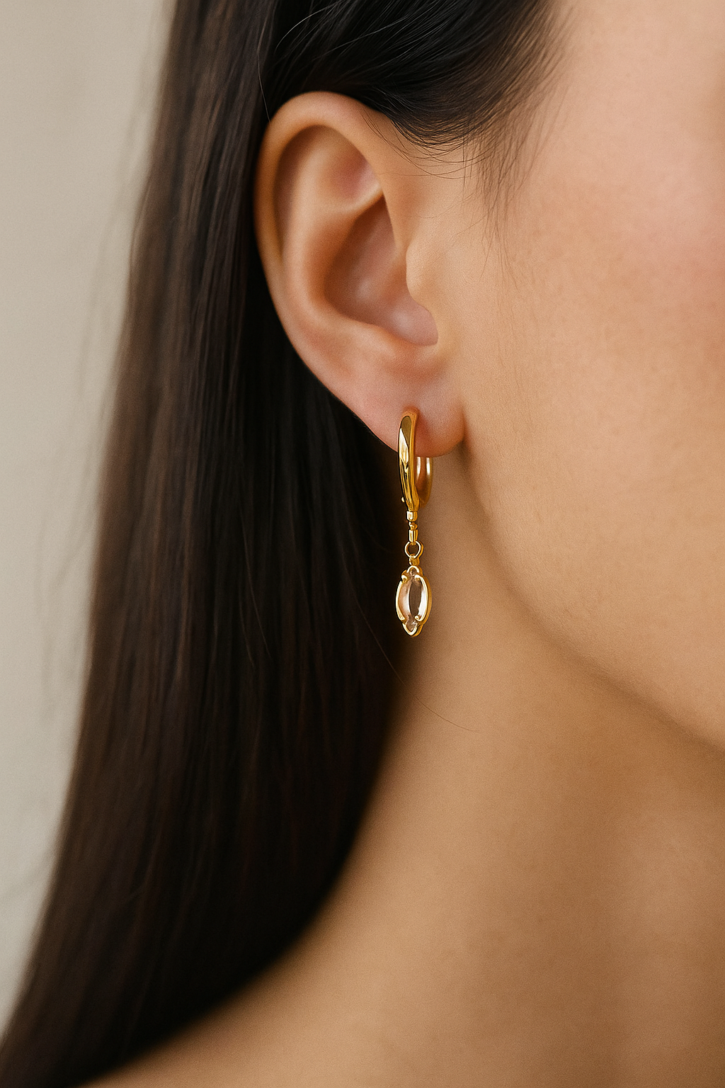 NOOR Anti-Tarnish Mini Crystal Danglers