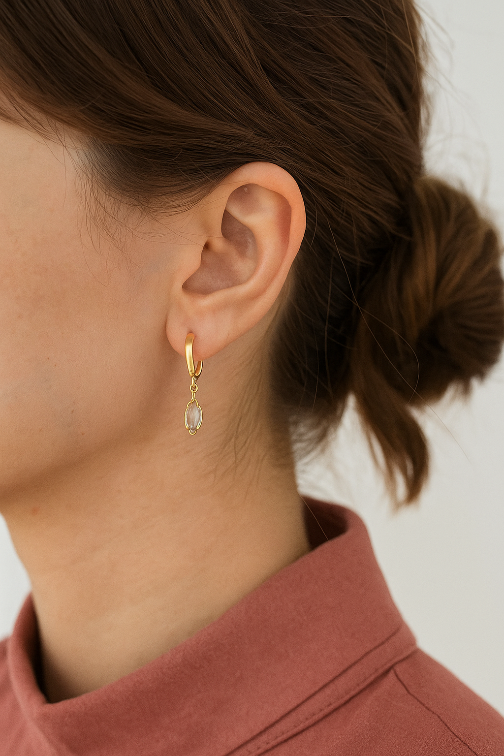 NOOR Anti-Tarnish Mini Crystal Danglers
