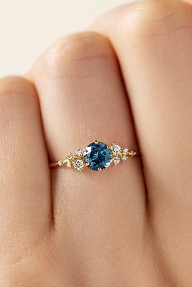 Anti-Tarnish Crystal Ring