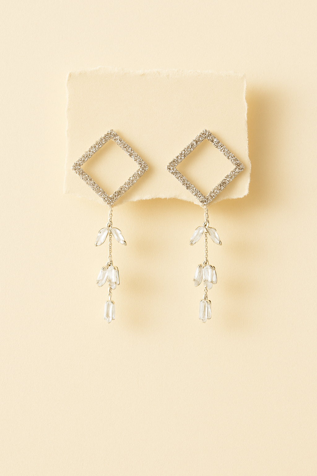 NOOR Anti-Tarnish Mini Crystal Danglers
