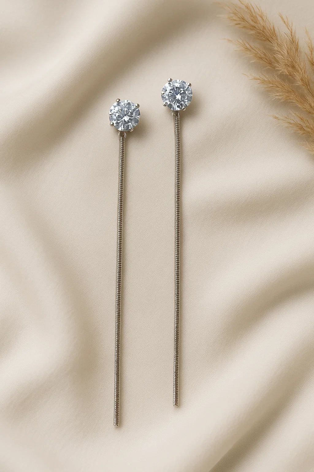 Noor Anti-Tarnish Mini Crystal Danglers