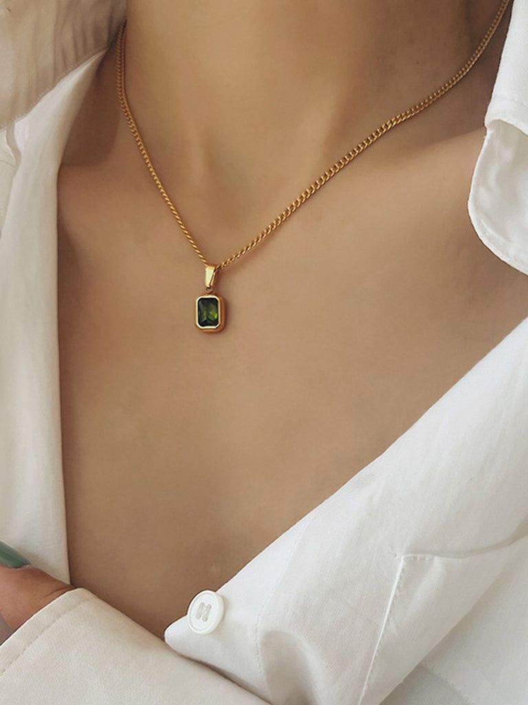 Anti-Tarnish Golden Necklace