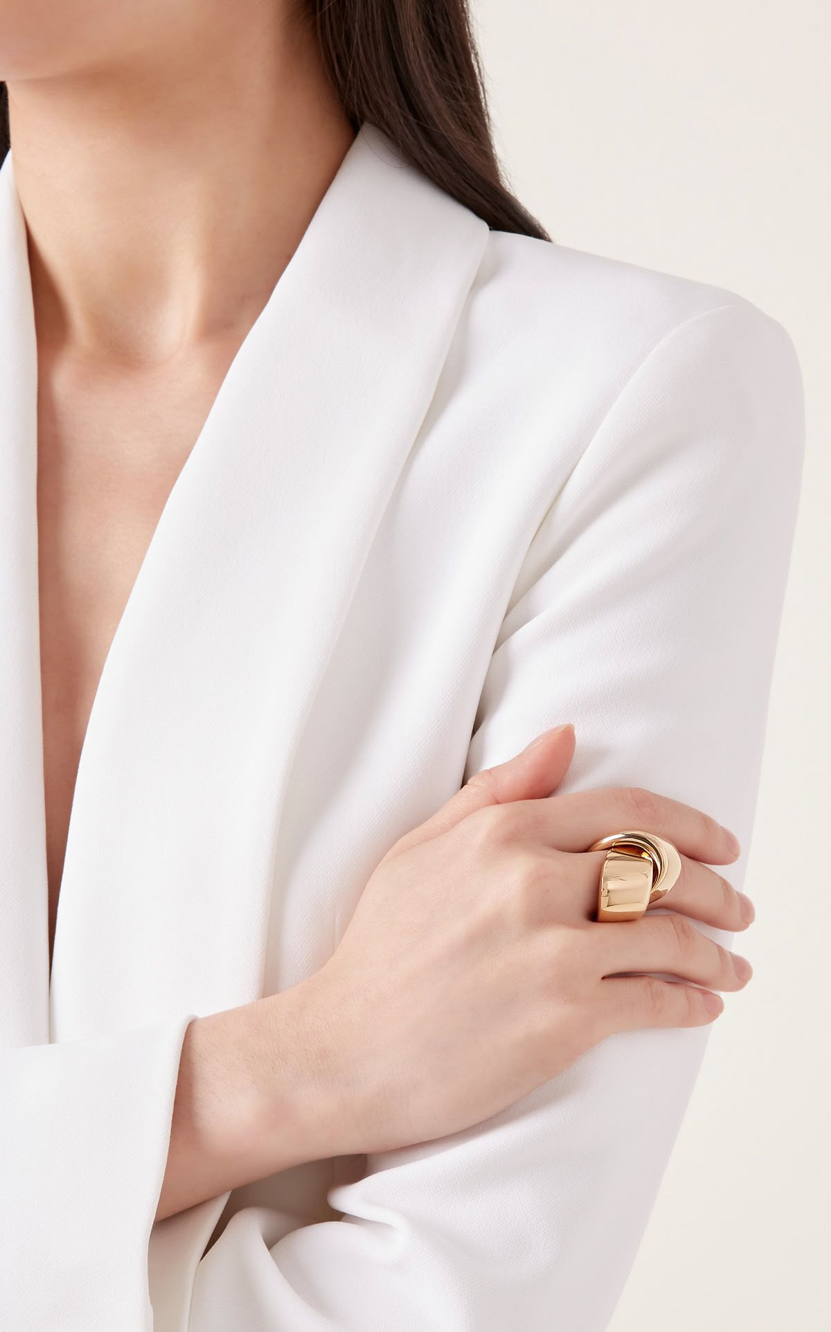 Anti-Tarnish Crystal Ring